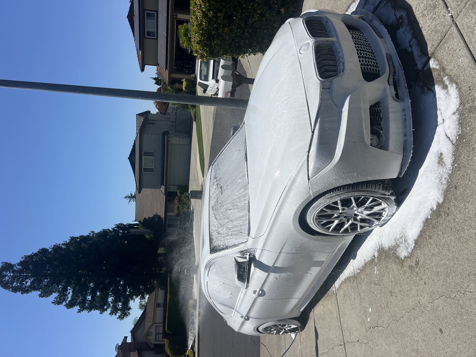 Ceramic coated vehicle — glossy paint finish